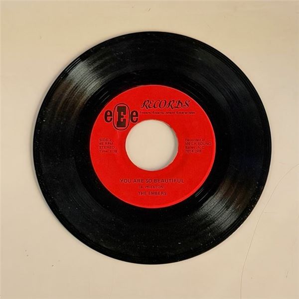 The Embers You Are So Beautiful 45 Album