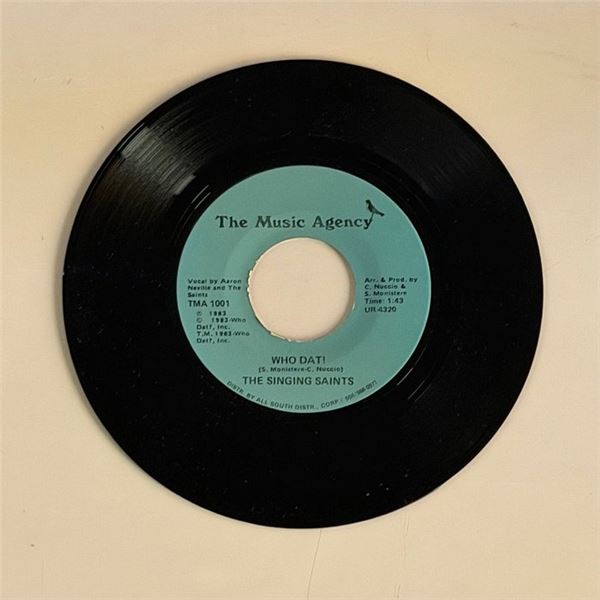 The Singing Saints Who Dat 45 Album