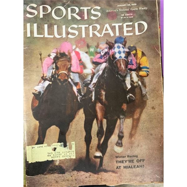 Sports Illustrated Magazine 1959 Winter Racing Issue