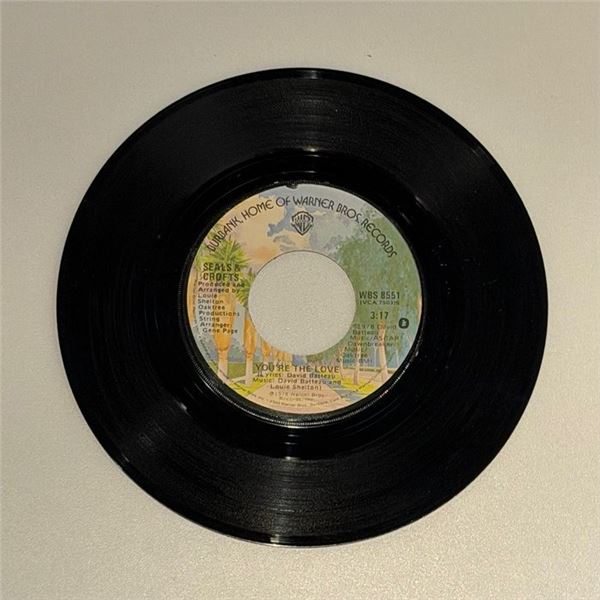 Seals and Crofts You're the Love 45 Album