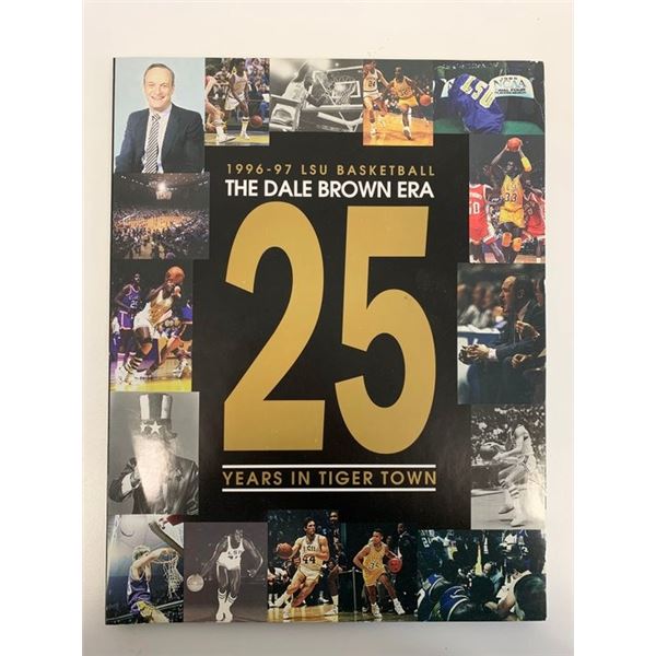 1996-7 LSU Basketball - The Dale Brown Era - 25 Years in Tiger Town Book