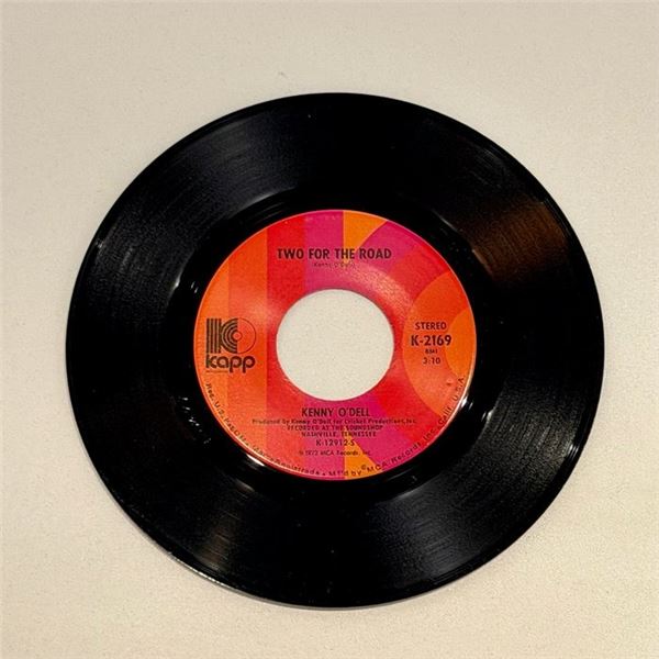 Kenny O'Dell Two For the Road 45 Album