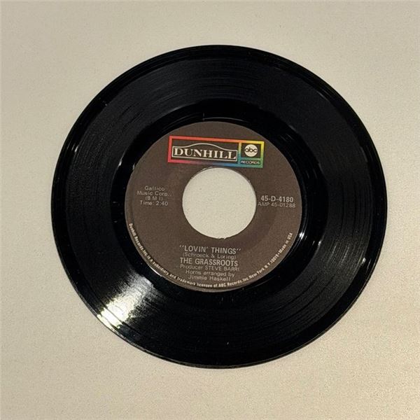 The Grassroots Lovin Things 45 Album