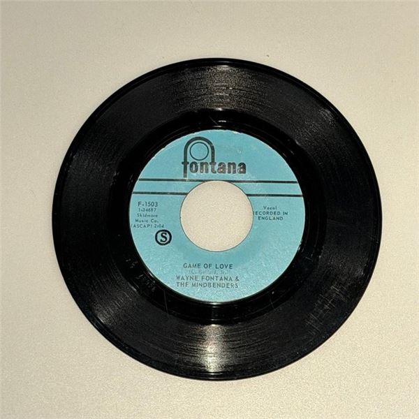 Wayne Fontana and the Mindbenders Game of Love 45 Album