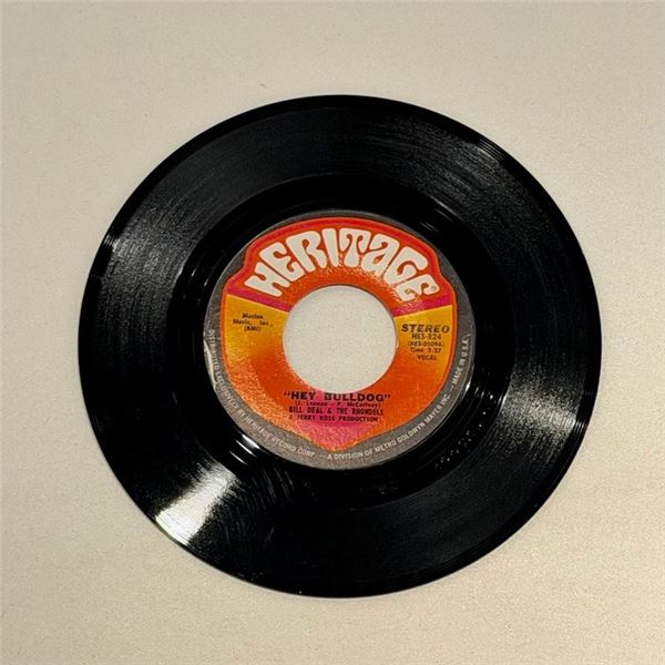 Bill Deal and the Rhondels Hey Bulldog 45 Album