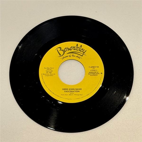 Greg Kihn Band Fascination 45 Album