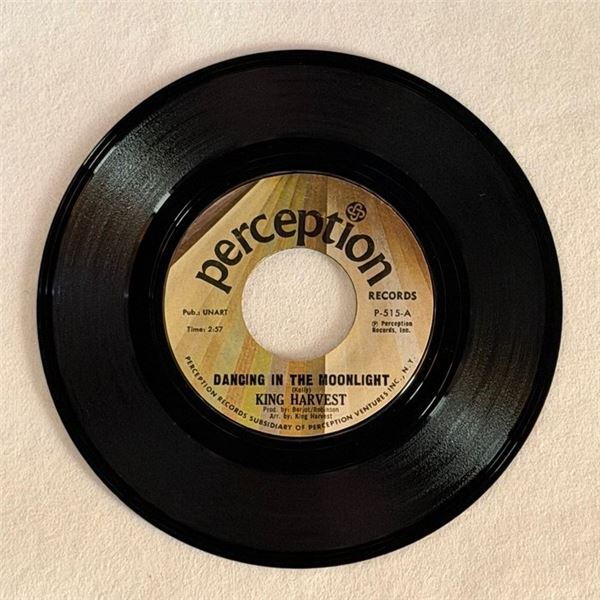King Harvest Dancing in the Moonlight 45 Album