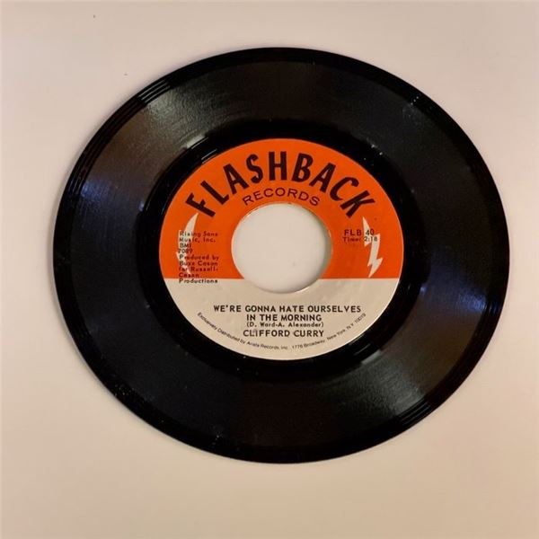 Clifford Curry We're Gonna Hate Ourselves in the Morning 45 Album