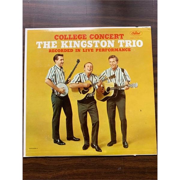 The Kingston Trio ‎– College Concert – Album