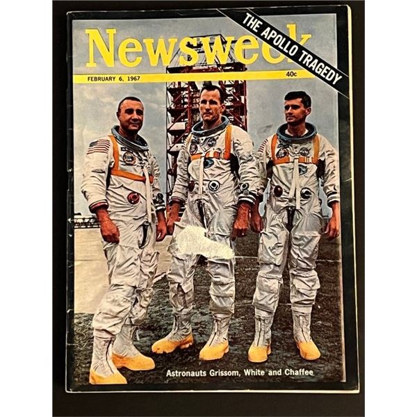 Newsweek Apollo Tragedy 1967 magazine