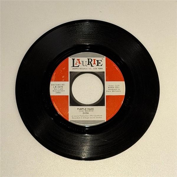 Dion Purple Haze 45 Album