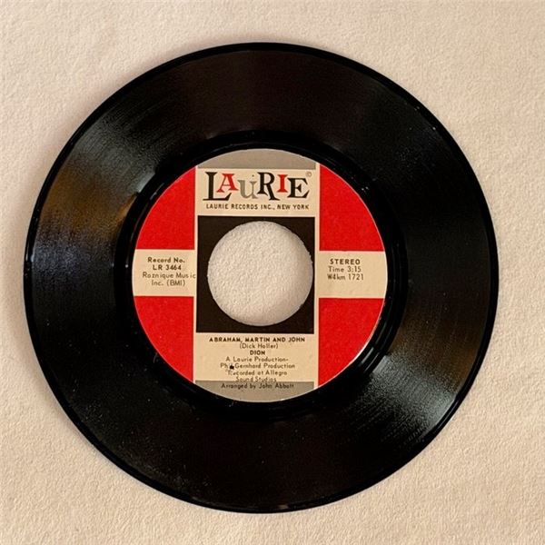 Dion Daddy Rollin 45 Album