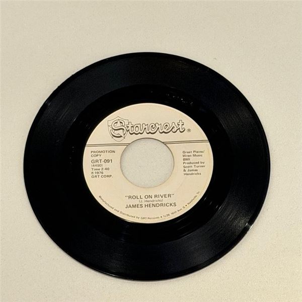 James Hendricks Roll on River 45 Album