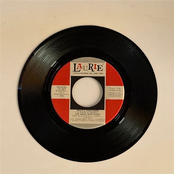 The Music Explosion What's Your Name 45 Album