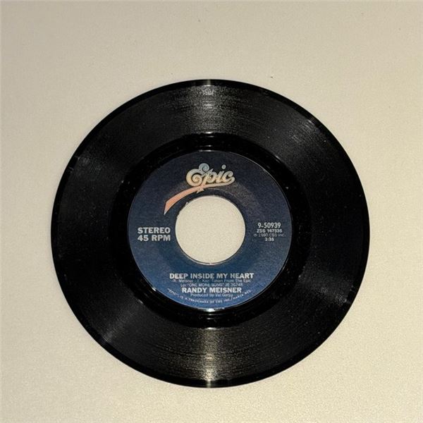 Randy Meisner Deep Inside My Heart 45 Album