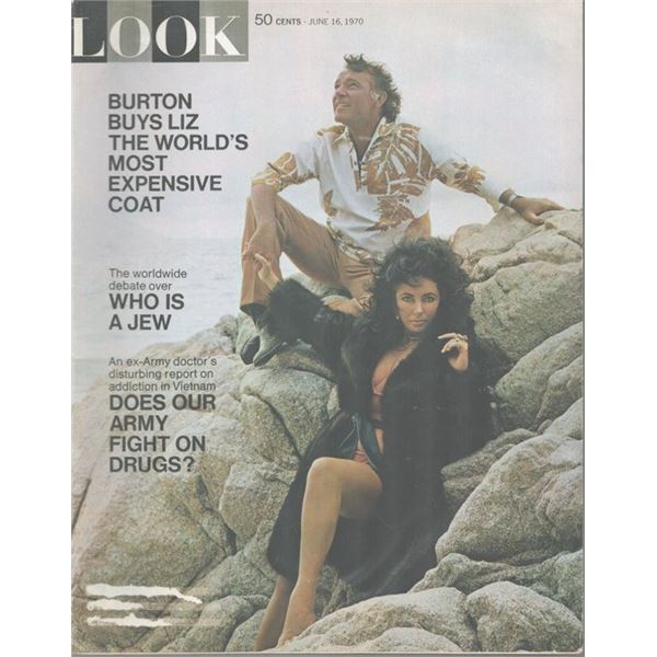 Elizabeth Taylor Look Magazine. June 16, 1970