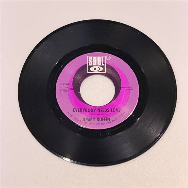 Kimmy Ruffin Everybody Needs Love 45 Album