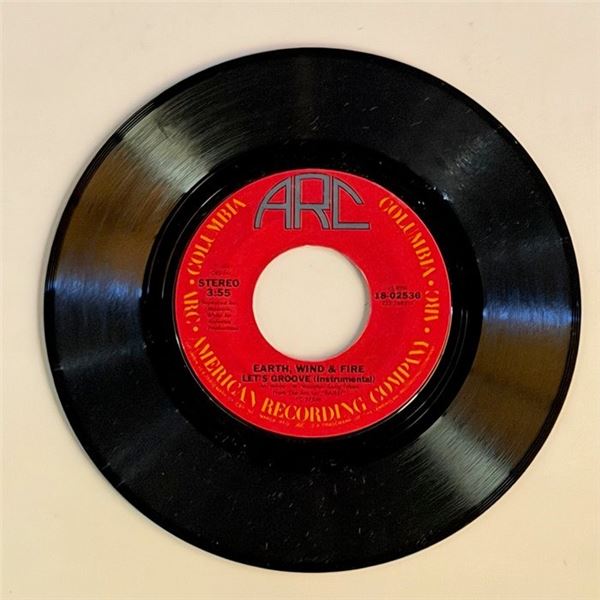 Earth Wind and Fire Lets Groove 45 Album