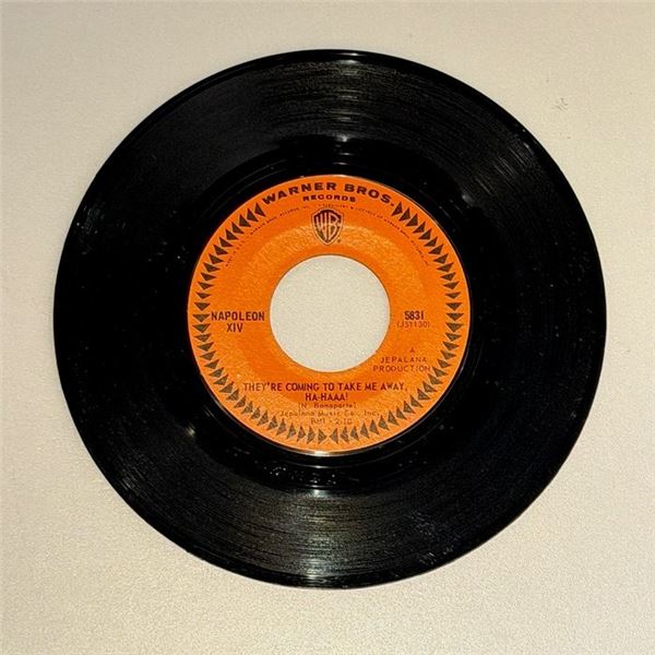 Napoleon They're Coming to Take Me Away 45 Album