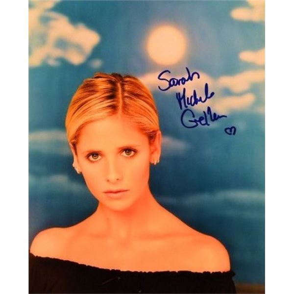 Buffy The Vampire Slayer Sarah Michele Gellar signed portrait photo