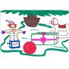 Image 2 : Dudley Moore signed hand drawn Christmas Card