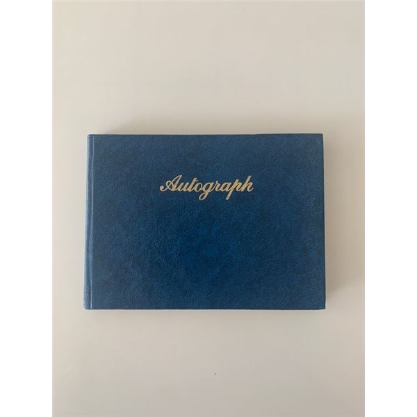 Potluck signed autograph book