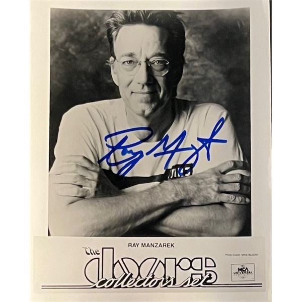 The Doors Ray Manzarek Signed Photo