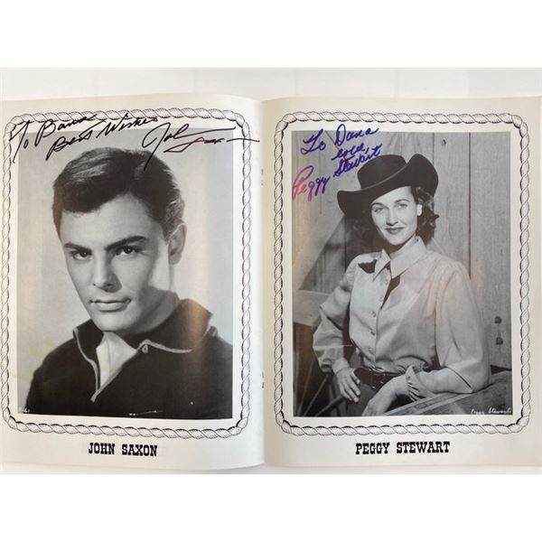 Western Film Caravan Signed Program