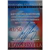 Image 2 : Playboy Playmate Marianne Gravatte Trading Card signed by Artist Edward Vela-RARE