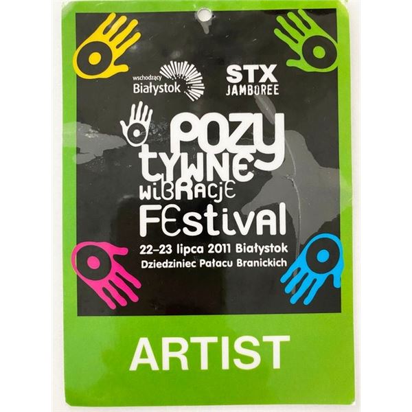 James Taylor Pozytywne Wibracje Backstage Artist Pass