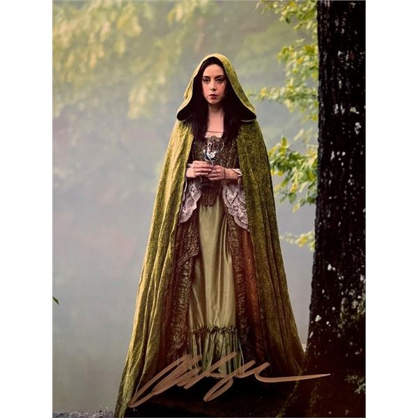 Marvel Agatha All Along Aubrey Plaza signed photo