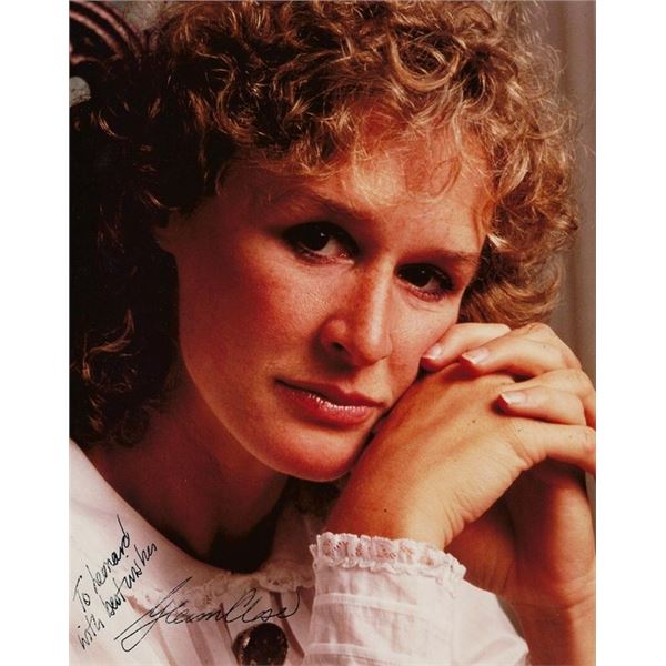 Fatal Attraction Glenn Close signed photo