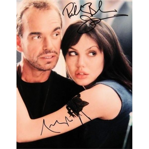 Angelina Jolie & Billie Bob Thornton signed photo