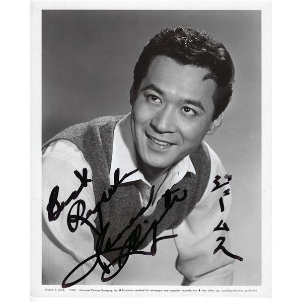 Die Hard James Shigeta Signed Photo