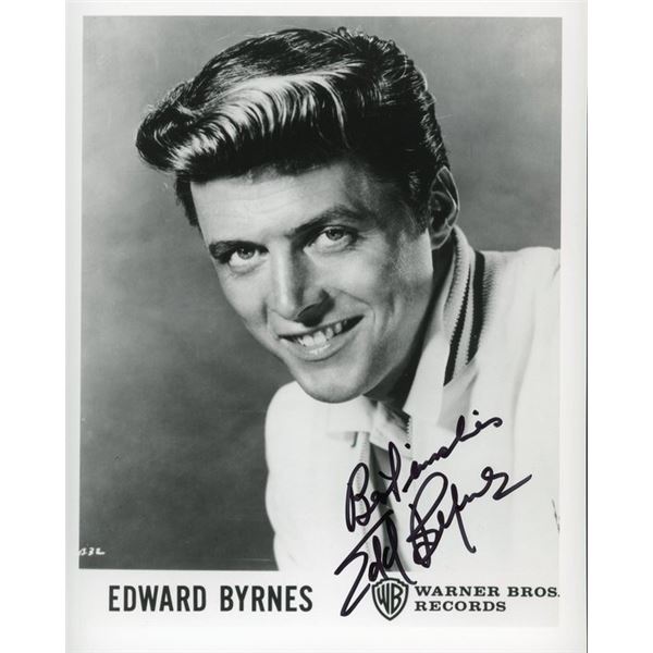 77 Sunset Strip Edd Byrnes signed movie still