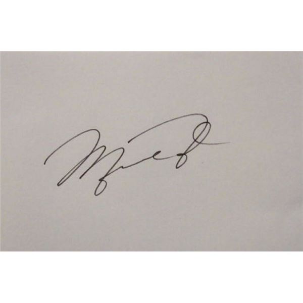 Michael Jordan signature slip