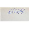 Image 1 : Charles A. Lindbergh signature slip