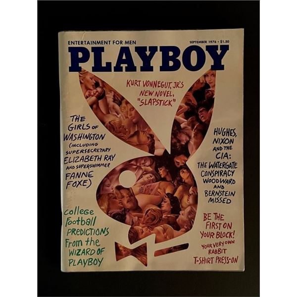 Playboy Magazine September 1976 Issue