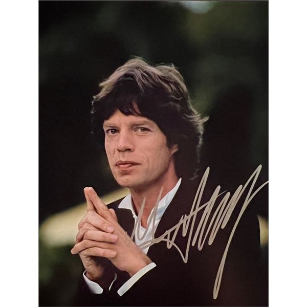 Rolling Stones Mick Jagger signed photo