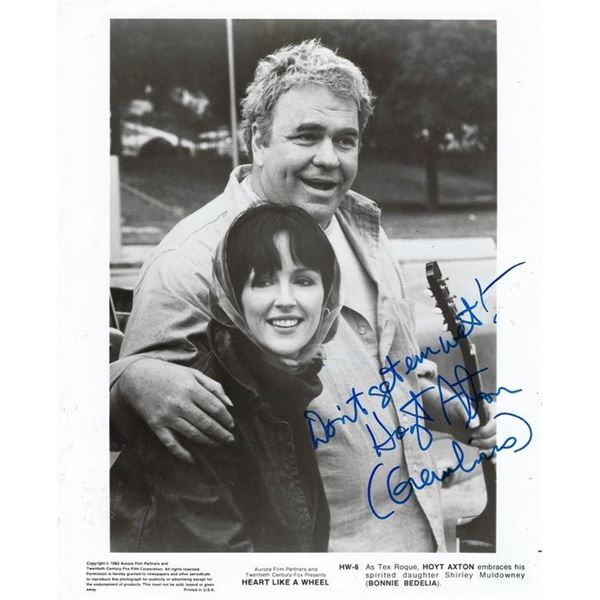 Folk Singer Hoyt Axton signed photo