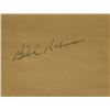 Image 1 : Bill Robinson signature slip