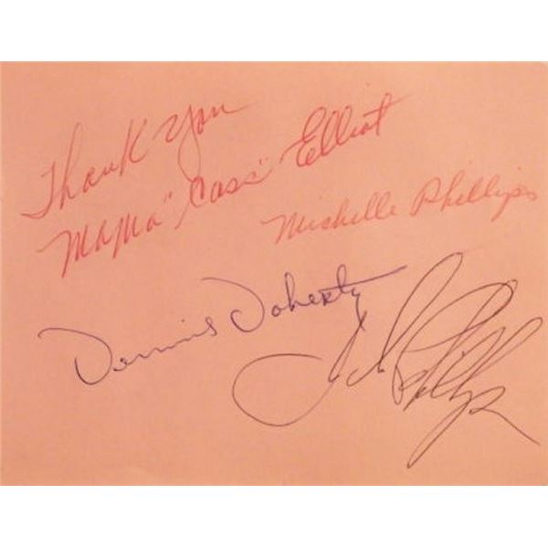 The Mama's and the Papa's signature slip