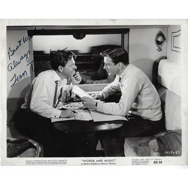 Words and Music Tom Drake Signed Photo