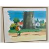 Image 1 : Peanuts character Peppermint Patty framed and matted  sericell