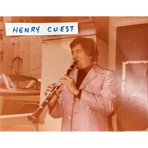 Henry Cuesta original signed photo