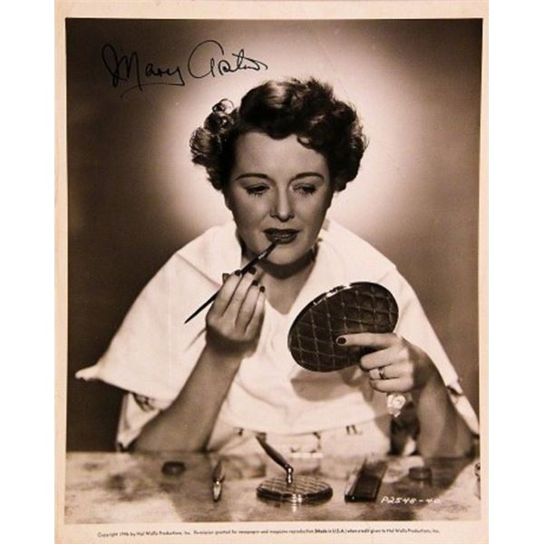 Mary Astor signed promo photo