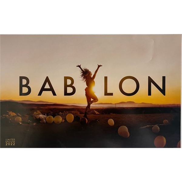Babylon (2022) Limited Edition Promotional Poster (11x17 Inches)
