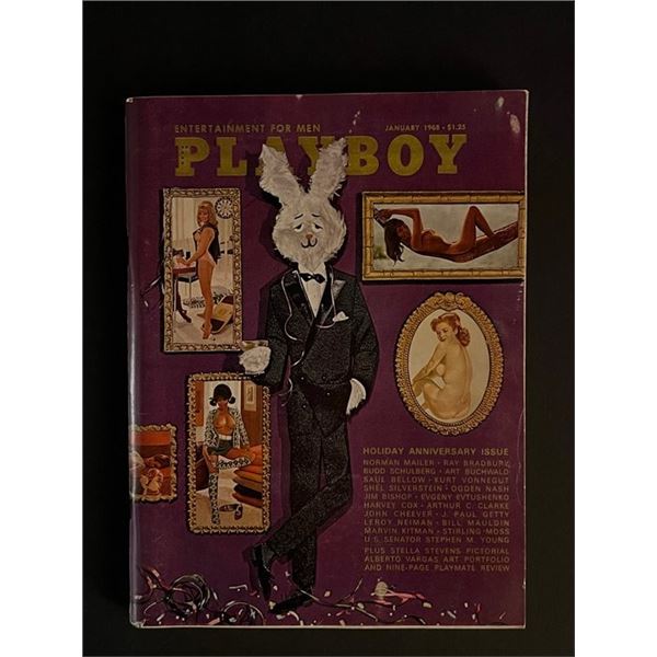 Playboy Magazine January 1968 Issue