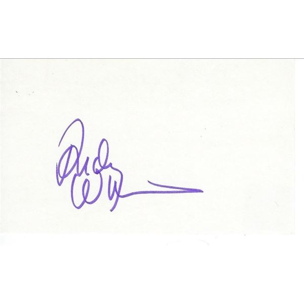 Singer Andy Williams original signature