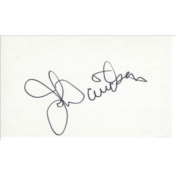 Hollywood Squares John Davidson original signature